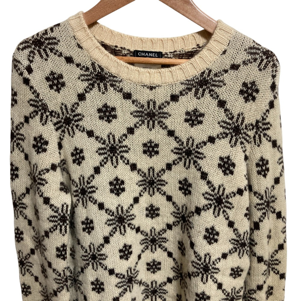 シャネル ノルディック カシミヤニットセーター