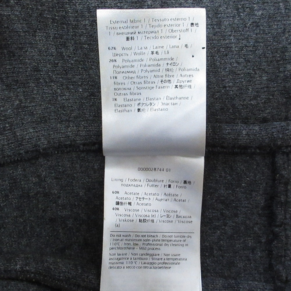 レッドヴァレンティノ オンブレチェック ダブルフェイスコート