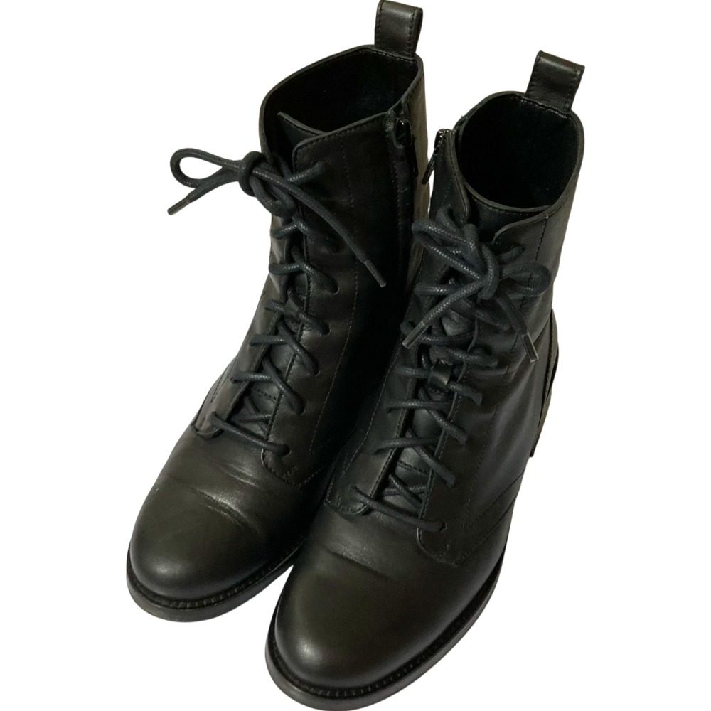 ファビオルスコーニ サイドジップレースアップブーツ