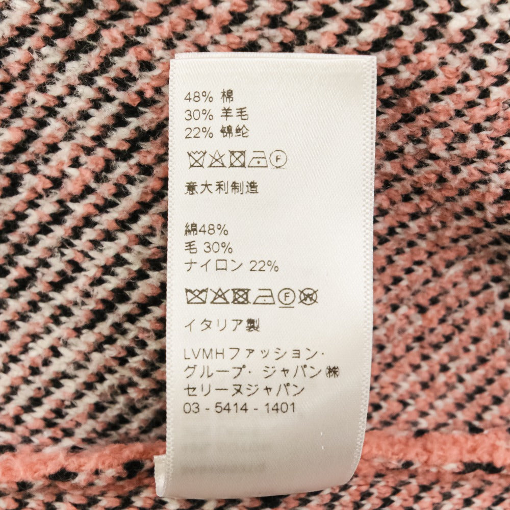 セリーヌ ダルメシアン ウールカーディガン