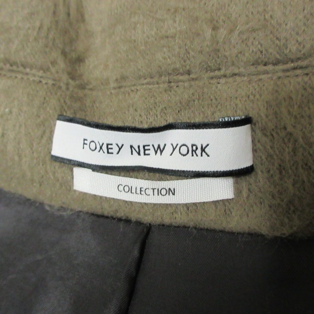 フォクシーニューヨークコレクション Bonded Mohairコート