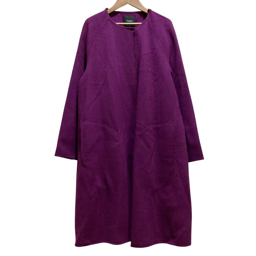 セオリー SCARF COAT カシミヤブレンドコート