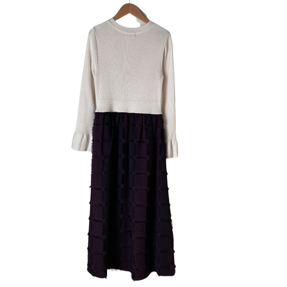 BARNEYS NEW YORK リブニットワンピース