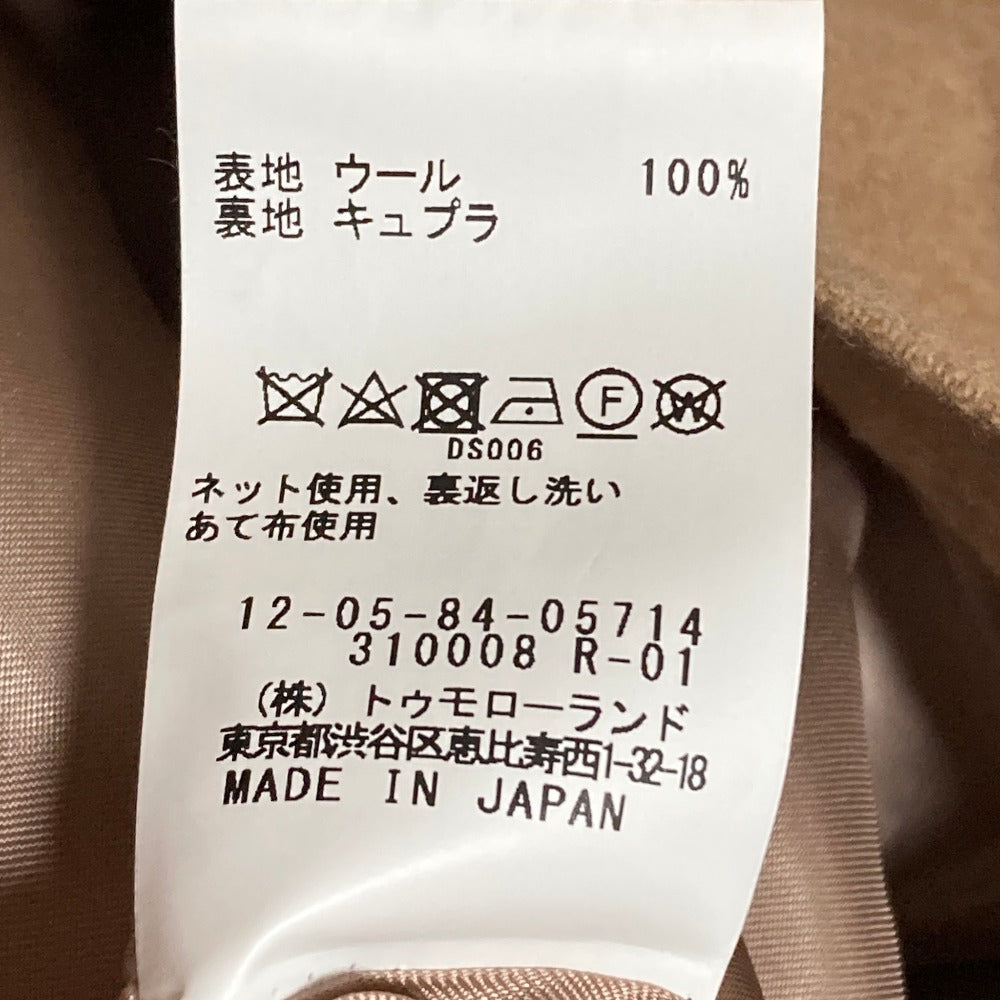 マカフィー トゥモローランド フレンチウールアシンメトリーフレアスカート