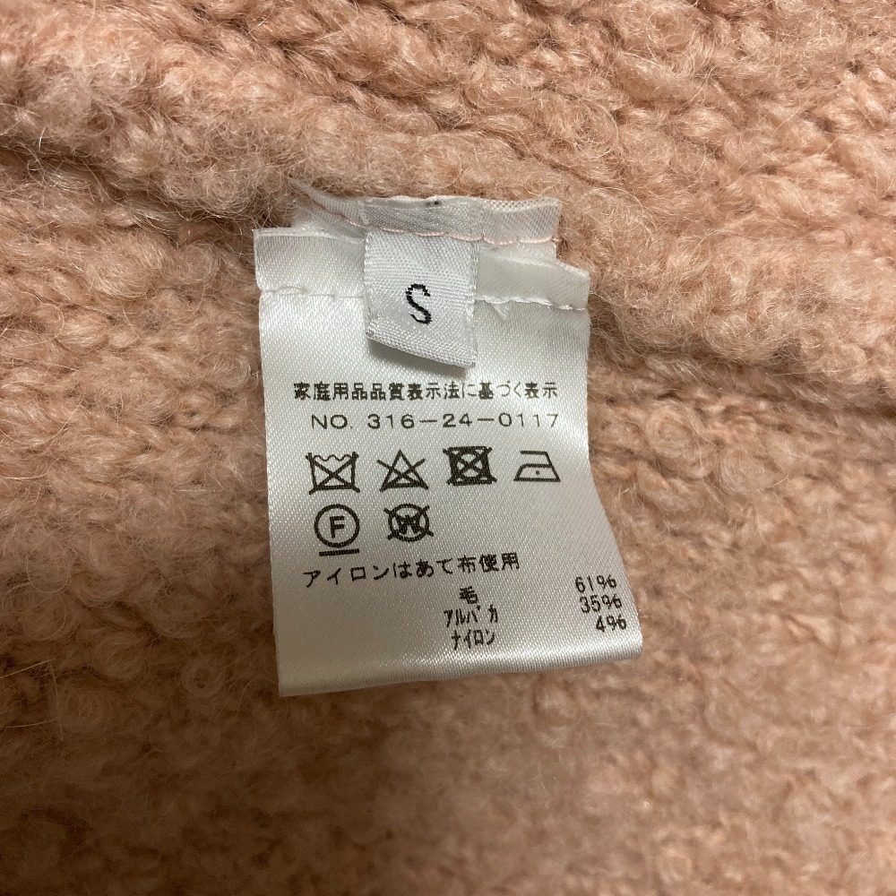ロベルトコリーナ アルパカブレンドブークレダブルジャケットコート