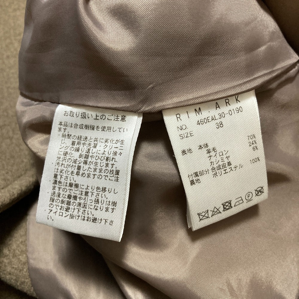 リムアーク Cashmere blendポンチョコート