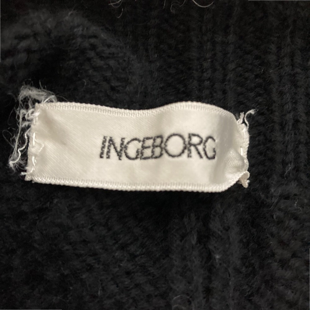 インゲボルグ シルクカシミヤブレンドエンブロイダリーニットワンピース