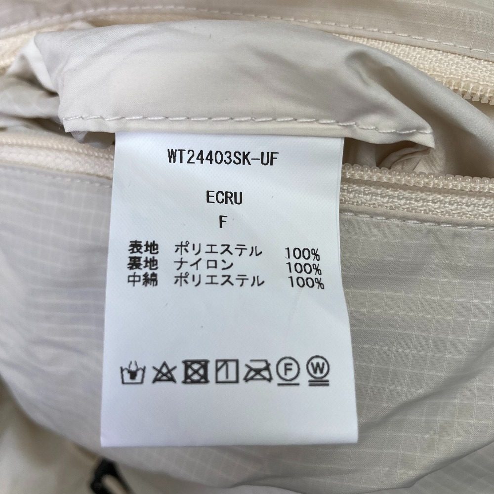 ワイルドシングス unfil別注クロップドフーディージャケット
