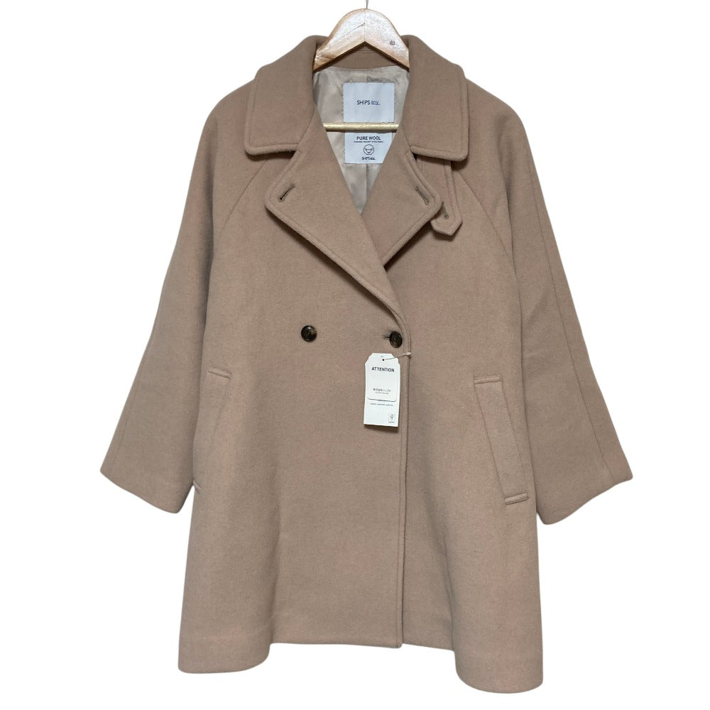 シップスエニィ PURE WOOLハーフコート