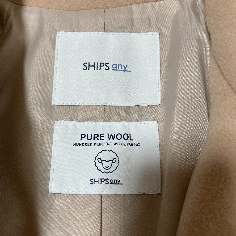 シップスエニィ PURE WOOLハーフコート
