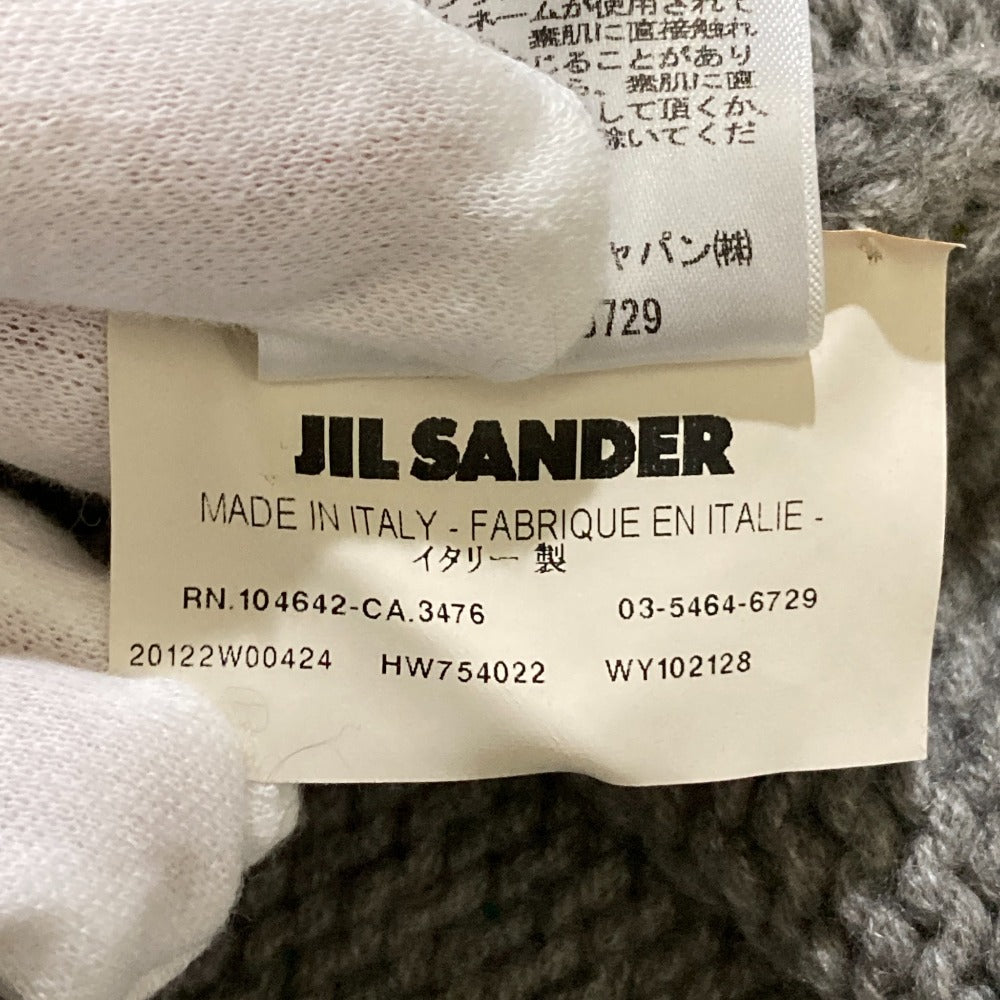 ジルサンダー Jインターシャ カシミヤニット セーター