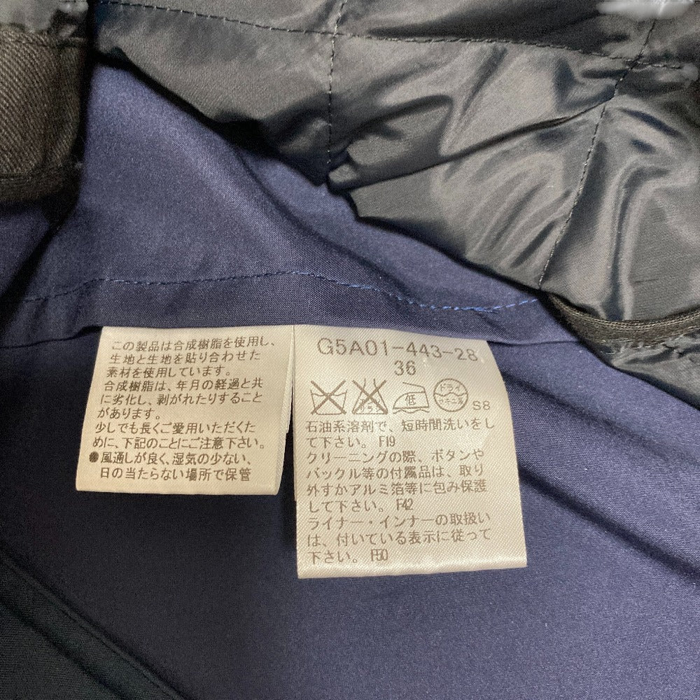 マッキントッシュロンドン ダウンライナー付きステンカラーコート