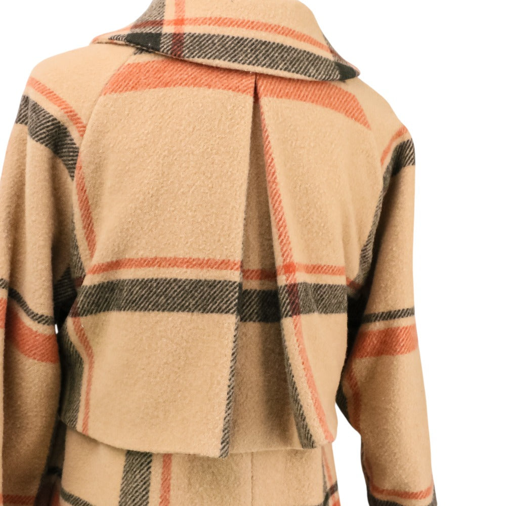 アメリヴィンテージ CHECK SOUTIEN COLLAR コート