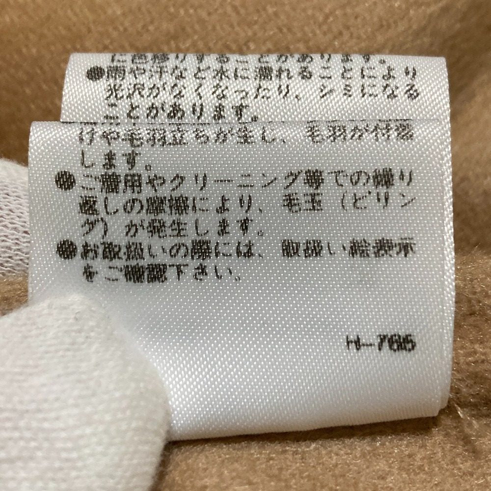 アドーア カシミヤ100% ミンクファー ベルテッドコート