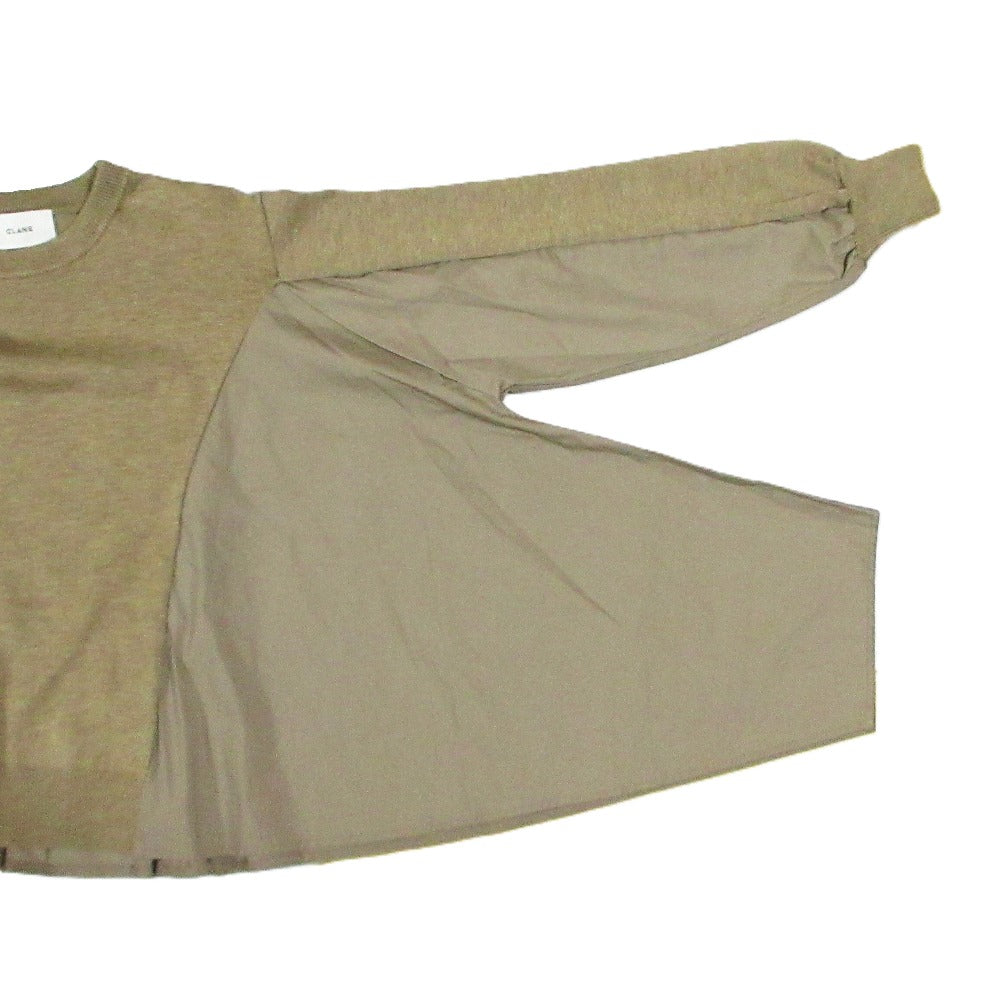クラネ PANEL FLARE KNIT ニットトップス