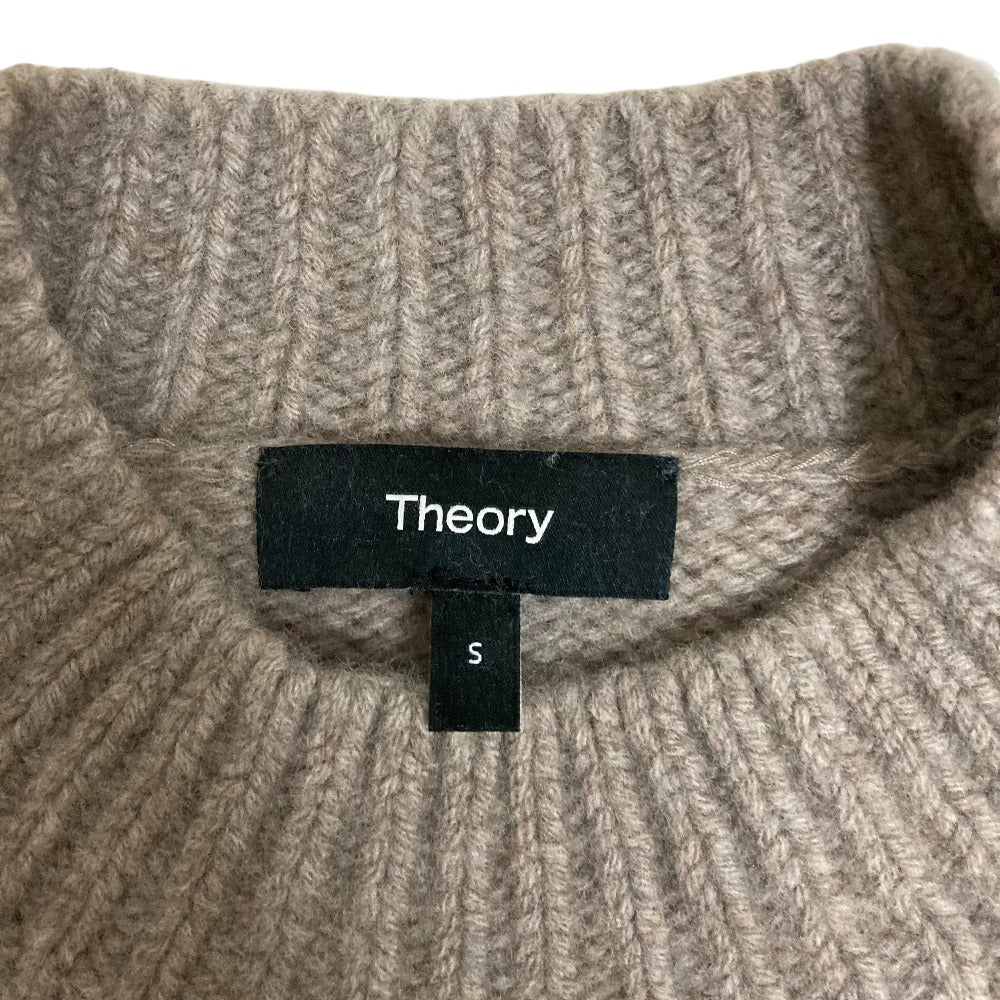 セオリー FELTED WOOL CASH ショートニットセーター