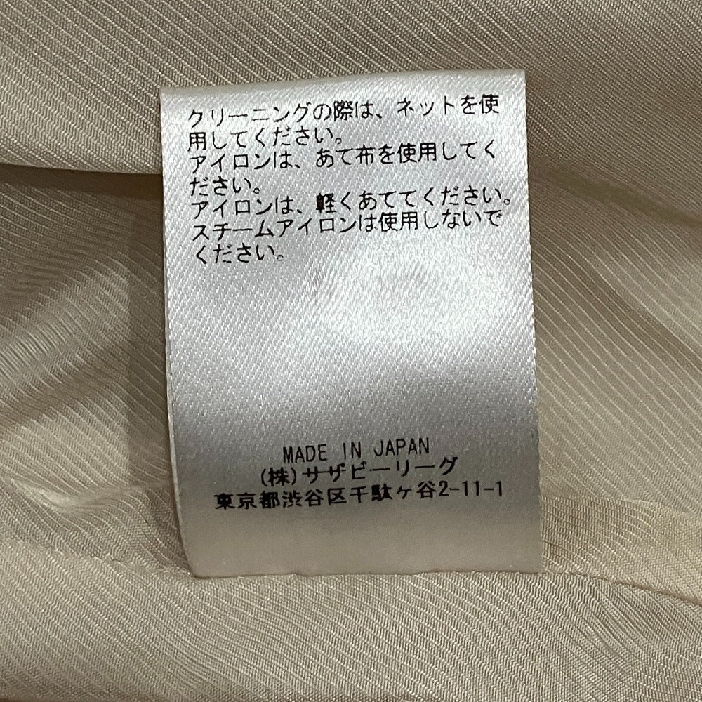 エブール スーパー100sビーバー ウールダブルブレストコート
