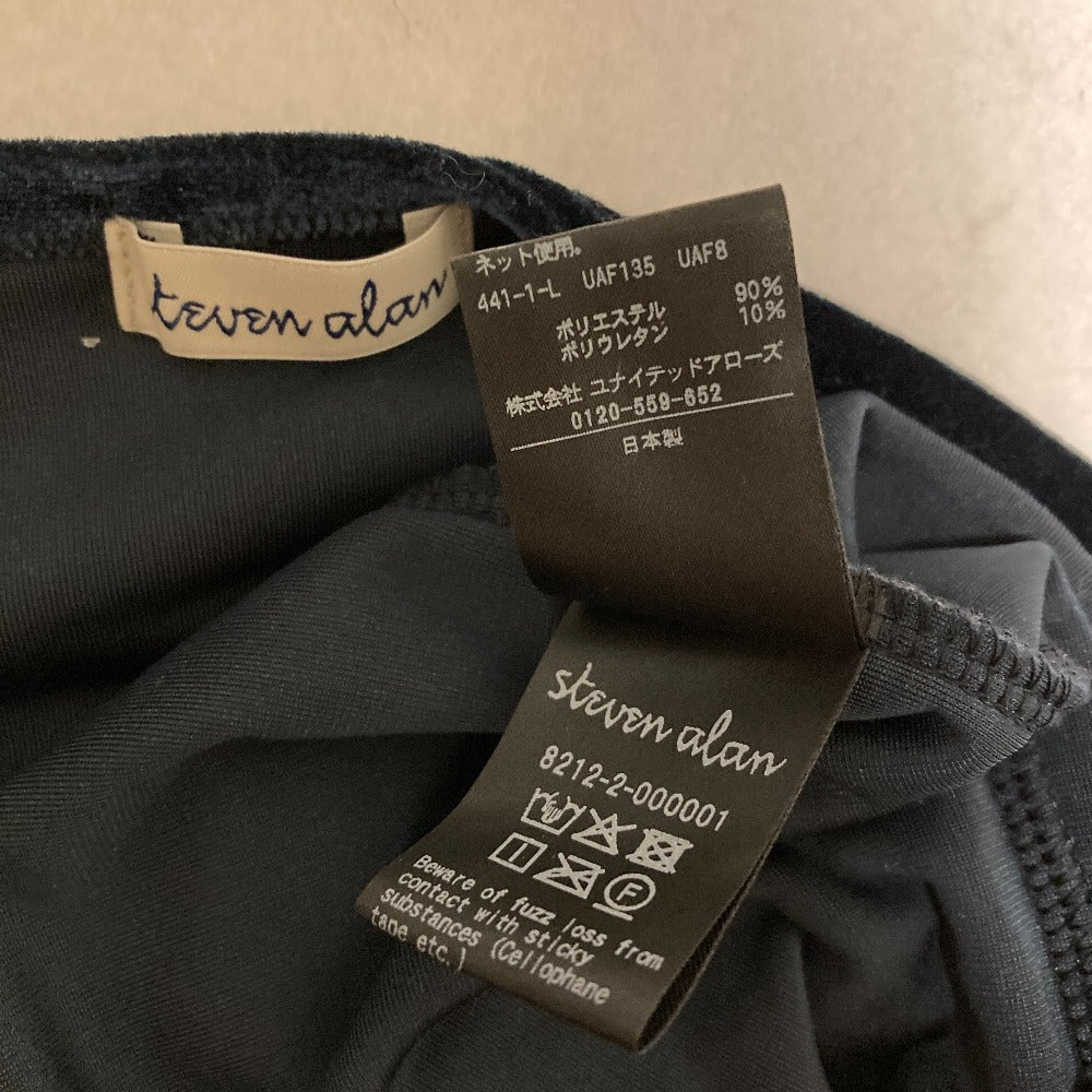 スティーブンアラン ベロアロングスリーブトップス