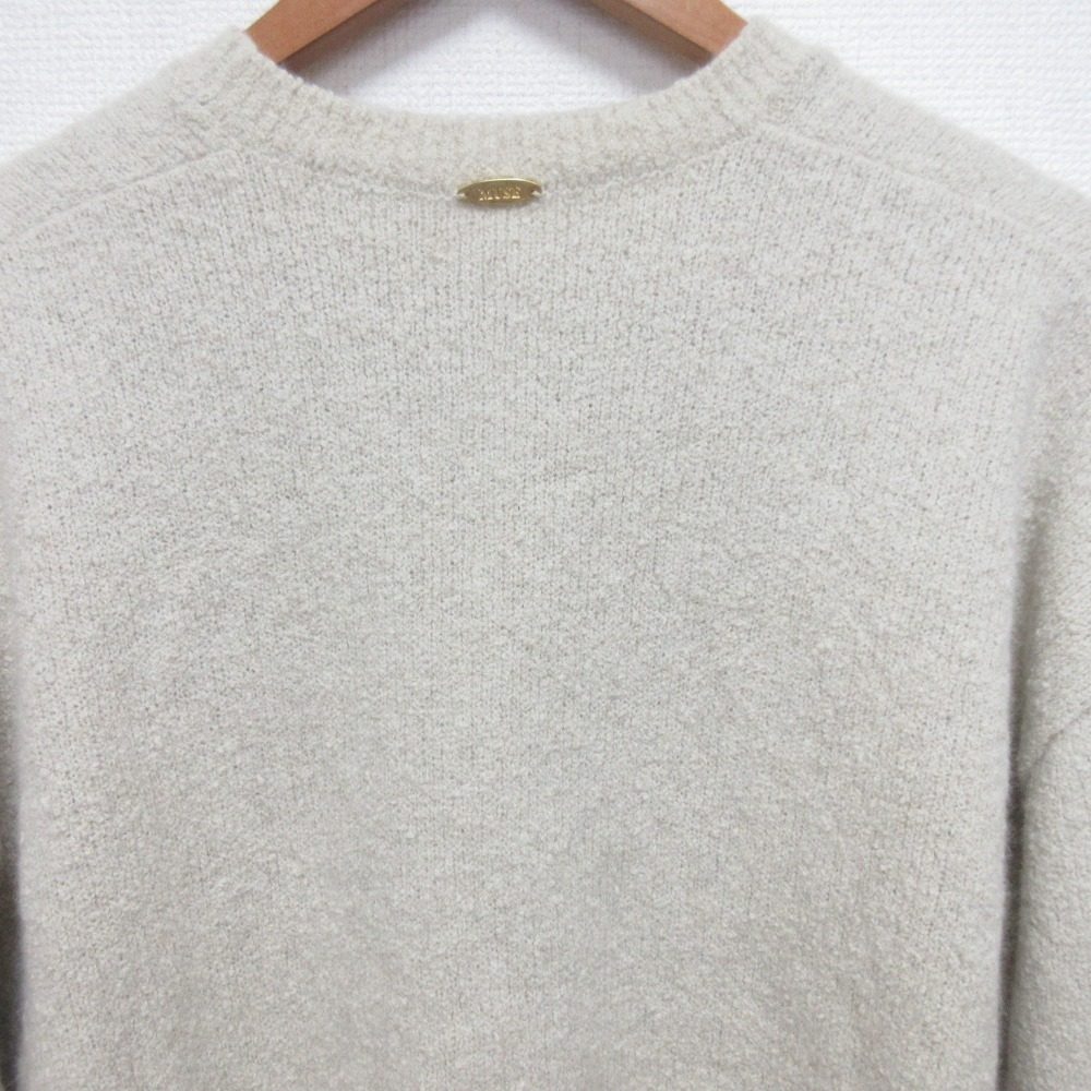 ミューズドゥドゥーズィエムクラス BLEND FOX BOUCLE プルオーバーニット