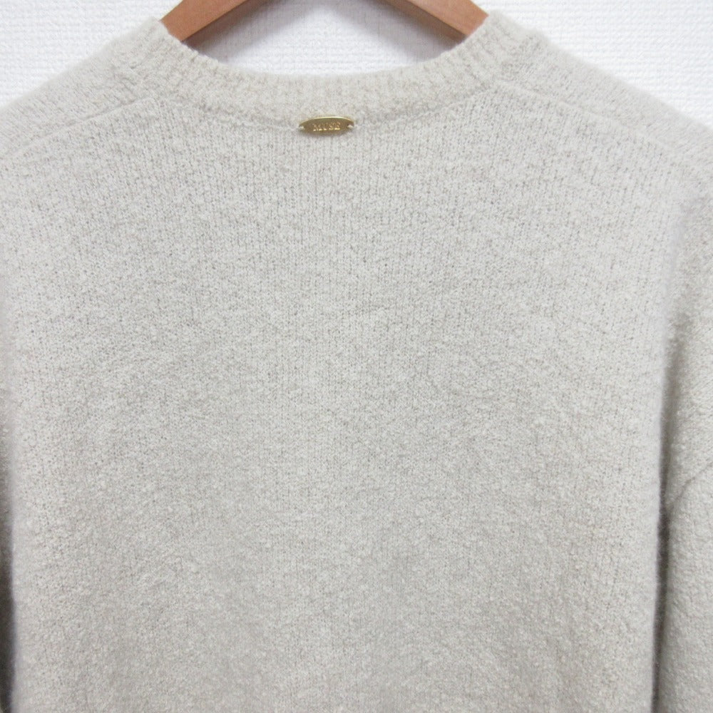 ミューズドゥドゥーズィエムクラス BLEND FOX BOUCLE プルオーバーニット