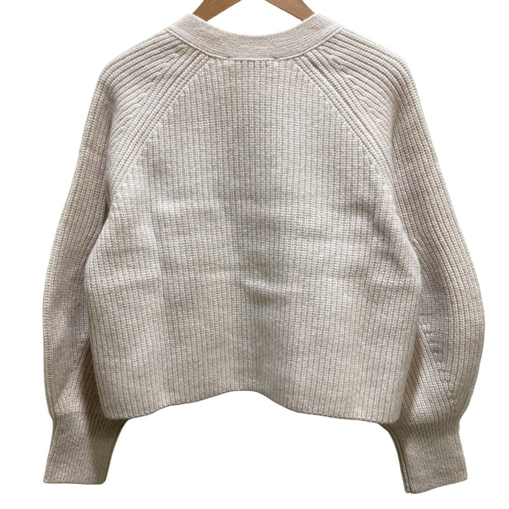 アナイ ウールカシミヤVネックカーディガン