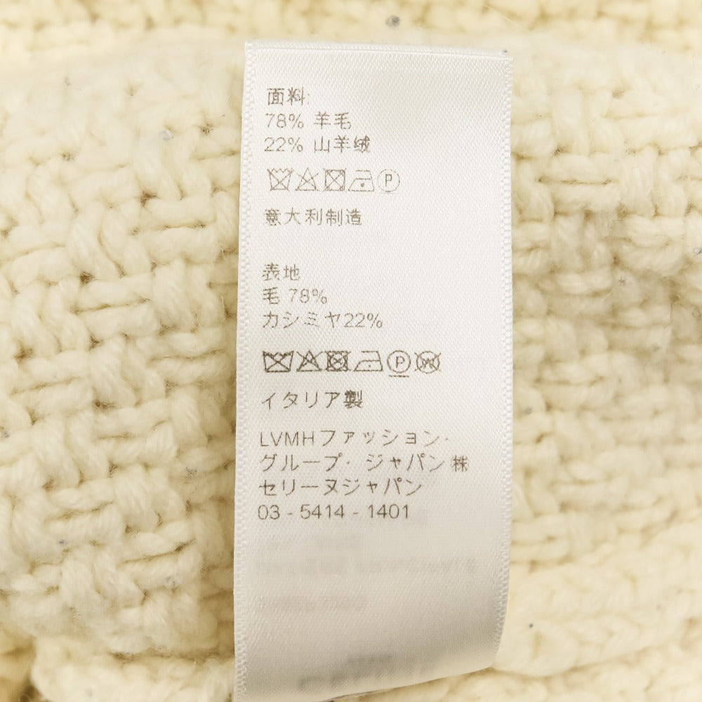 セリーヌ カシミヤウールチャンキーニットセーター