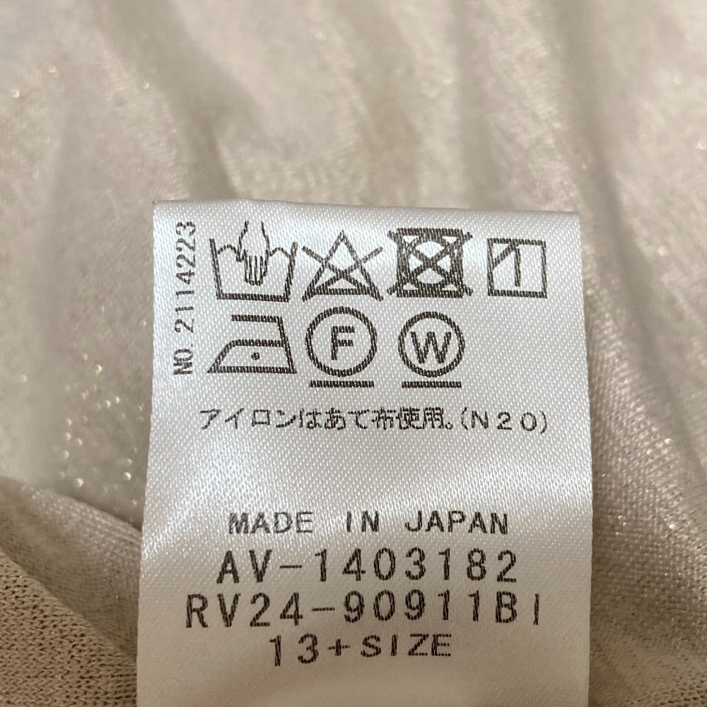 レリアン ラメハイネックニットカットソー