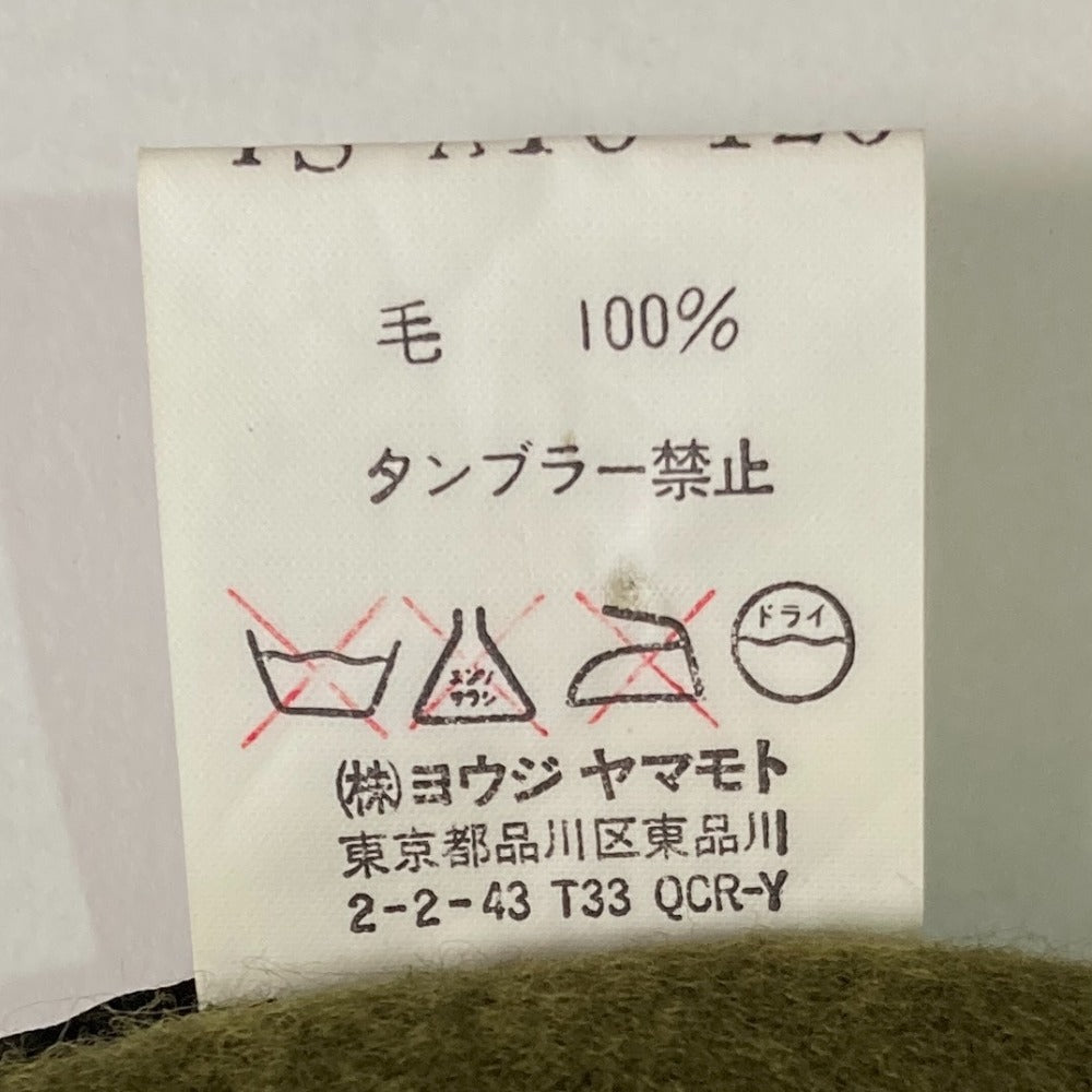 ヨウジヤマモト ウールフリンジストール