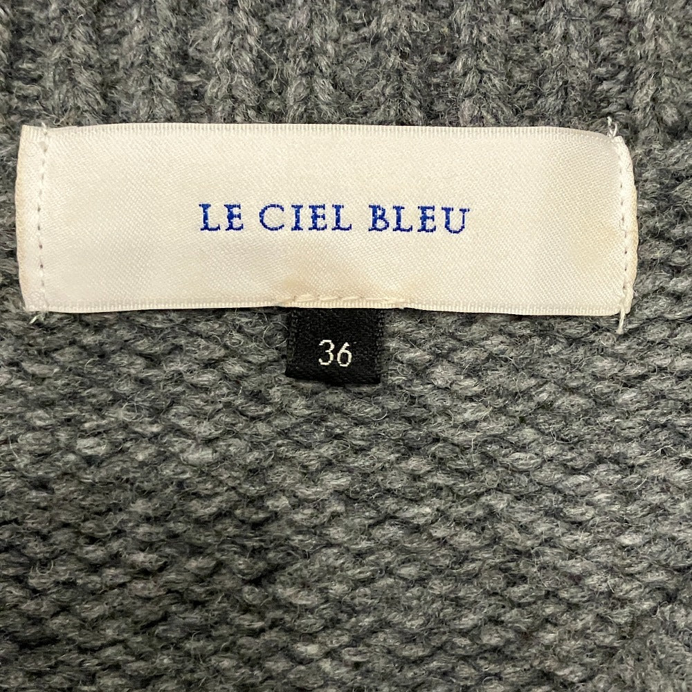 ルシェルブルー ウールニットセーター