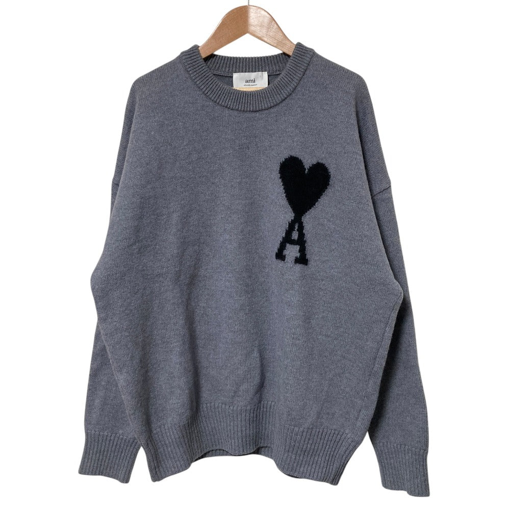 アミアレクサンドルマテュッシ COEUR OVERSIZE INTARSIA SWEATER ニット
