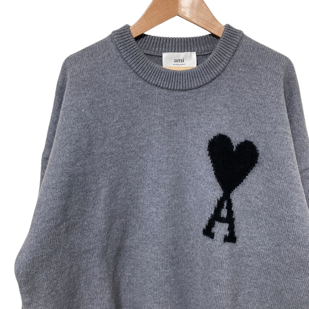 アミアレクサンドルマテュッシ COEUR OVERSIZE INTARSIA SWEATER ニット
