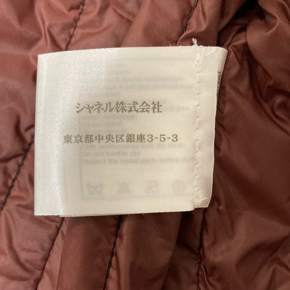 シャネル ツイード パディングジャケット