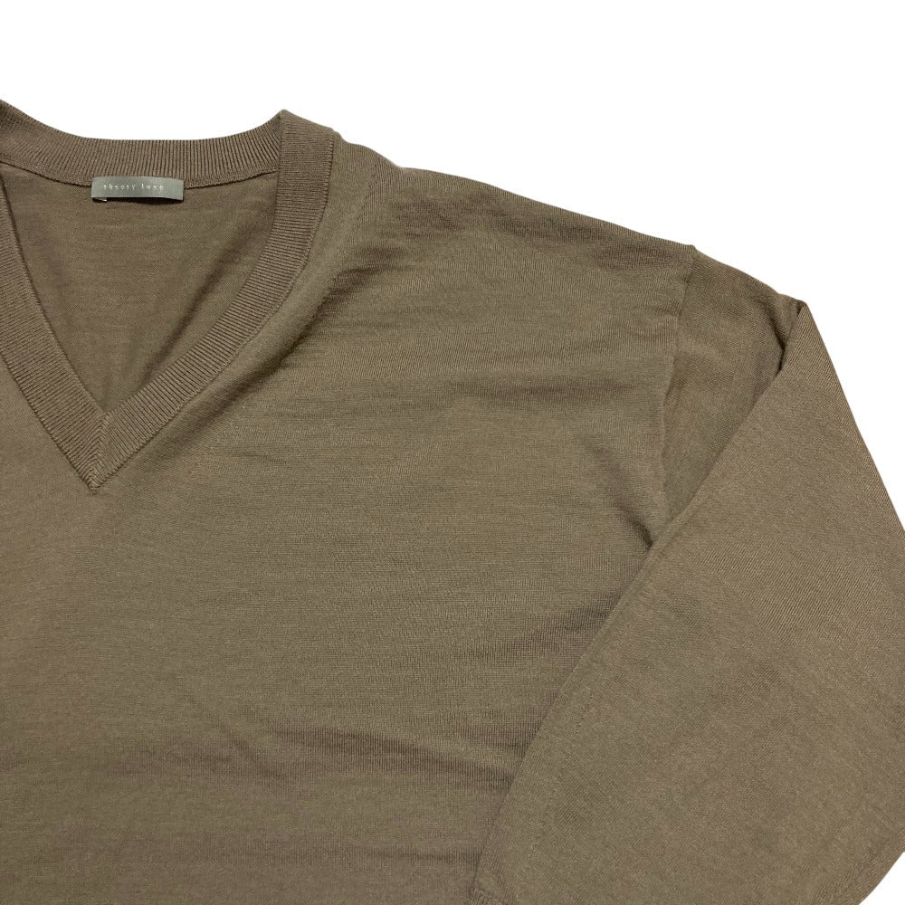 セオリーリュクス HIGHLAND FIONA ウールニットセーター