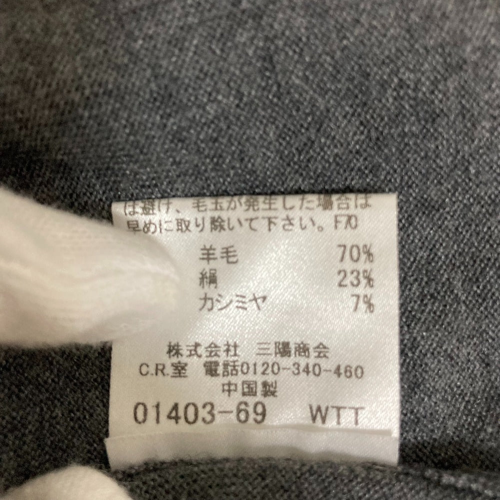 バーバリー カシミヤブレンドウールニットセーター