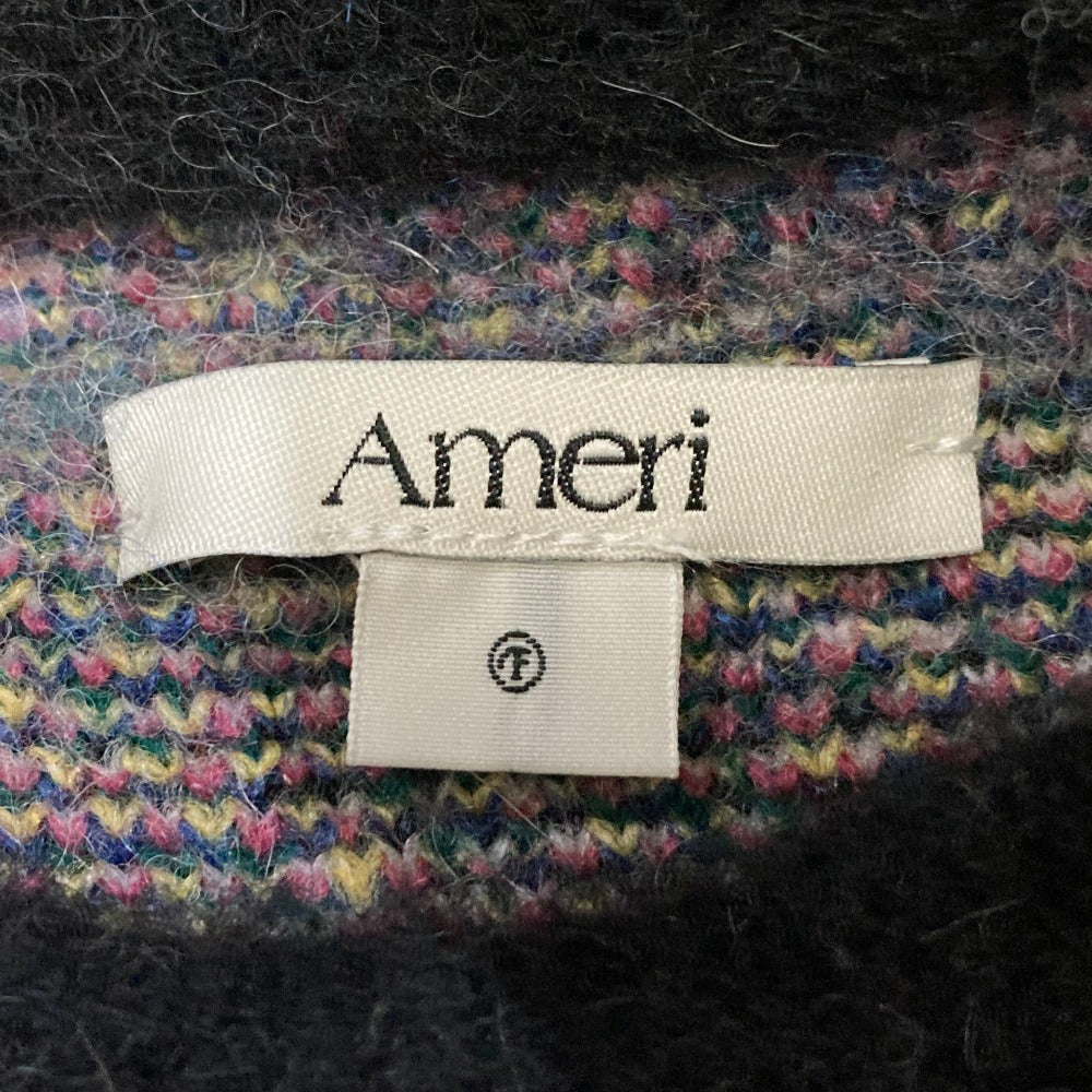 アメリヴィンテージ WILTED FLOWER MOHAIR JACQUARD ニットトップス