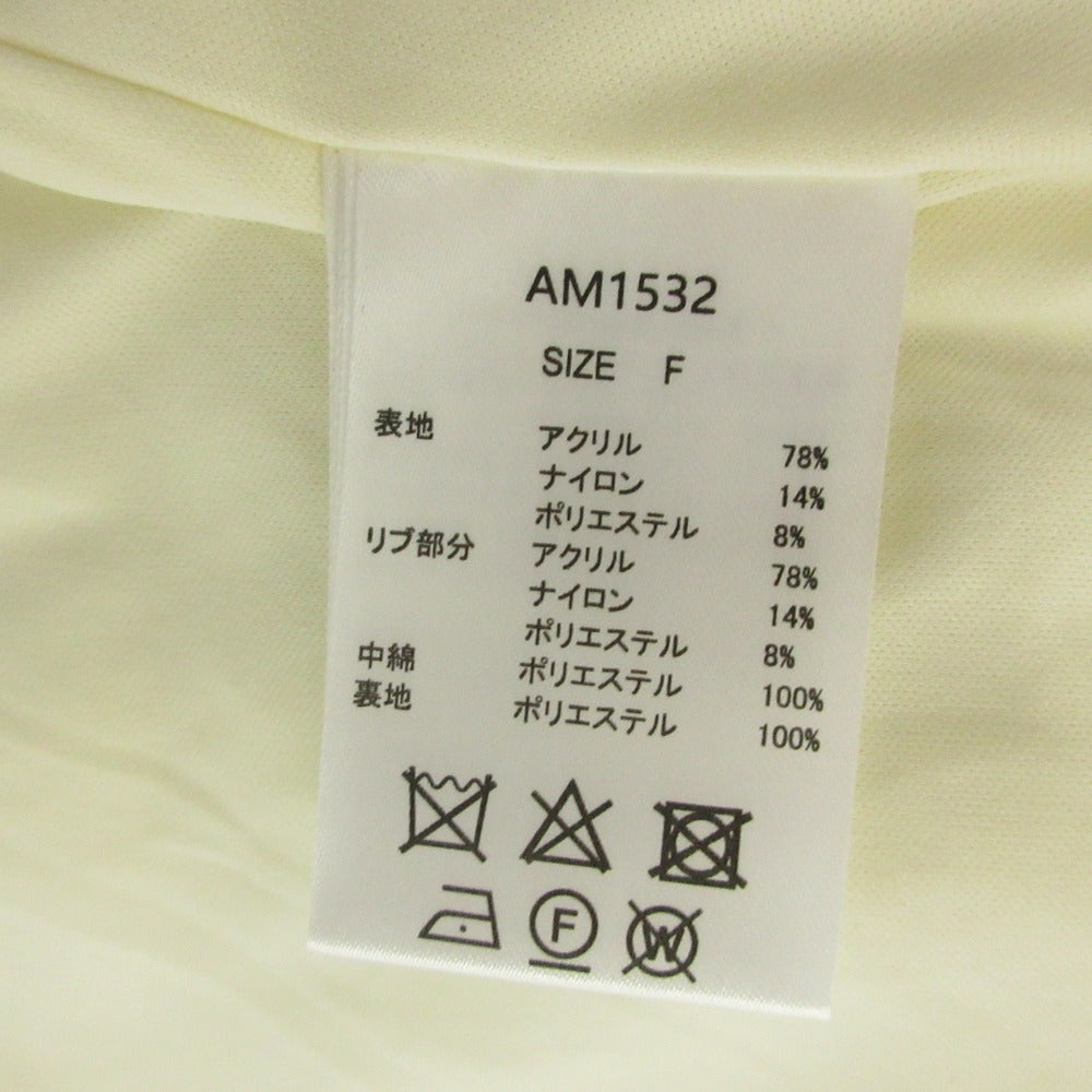 アンドマリー quilting knit shape ニットジャケット