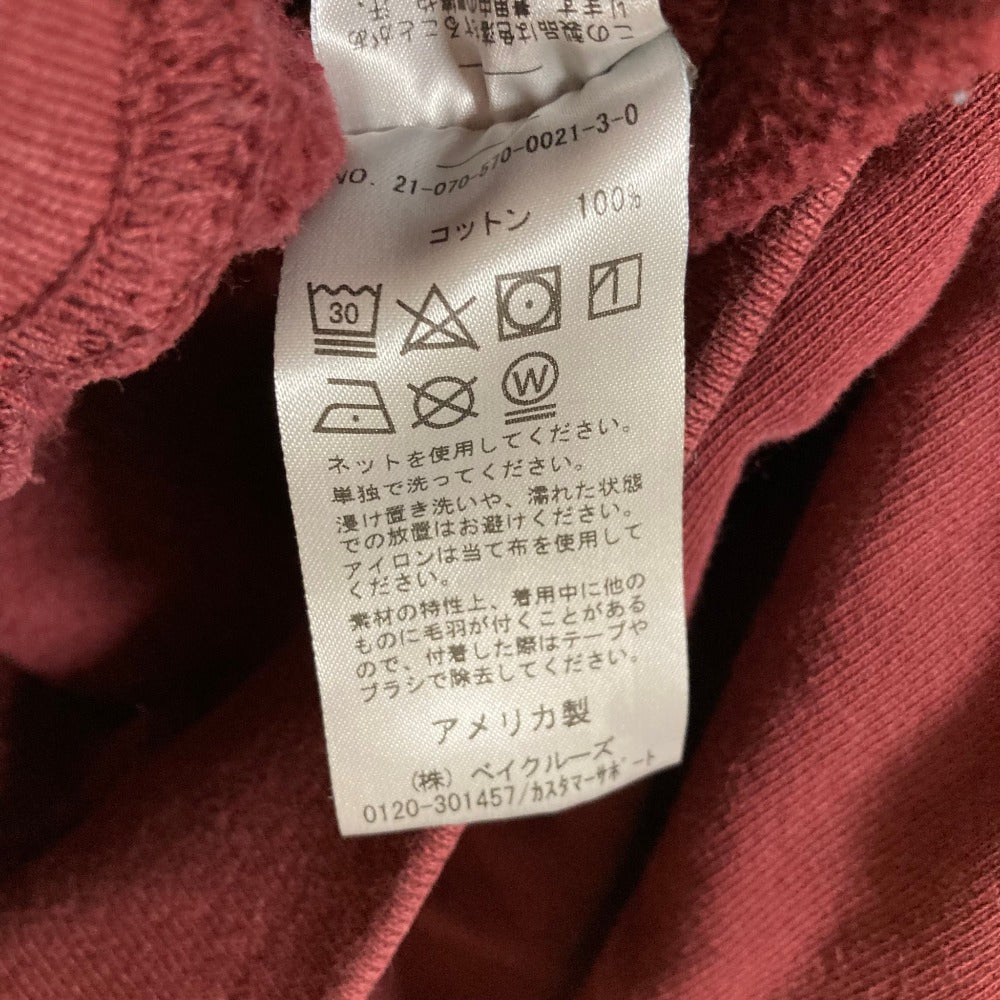 スポーティーアンドリッチ SERIF LOGO コットンパーカー