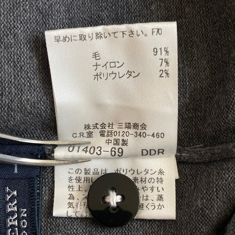 バーバリー ウールハイネックニットセーター