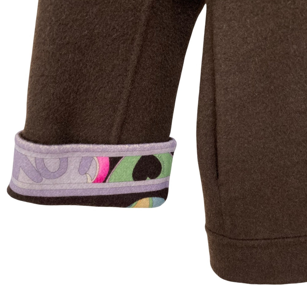 レオナールファッション ウールカシミヤブレンドジャケット