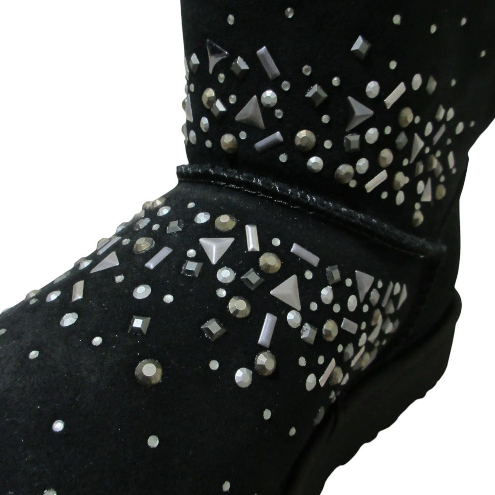 アグ CLASSIC GALAXY BLING MINI ムートンショートブーツ