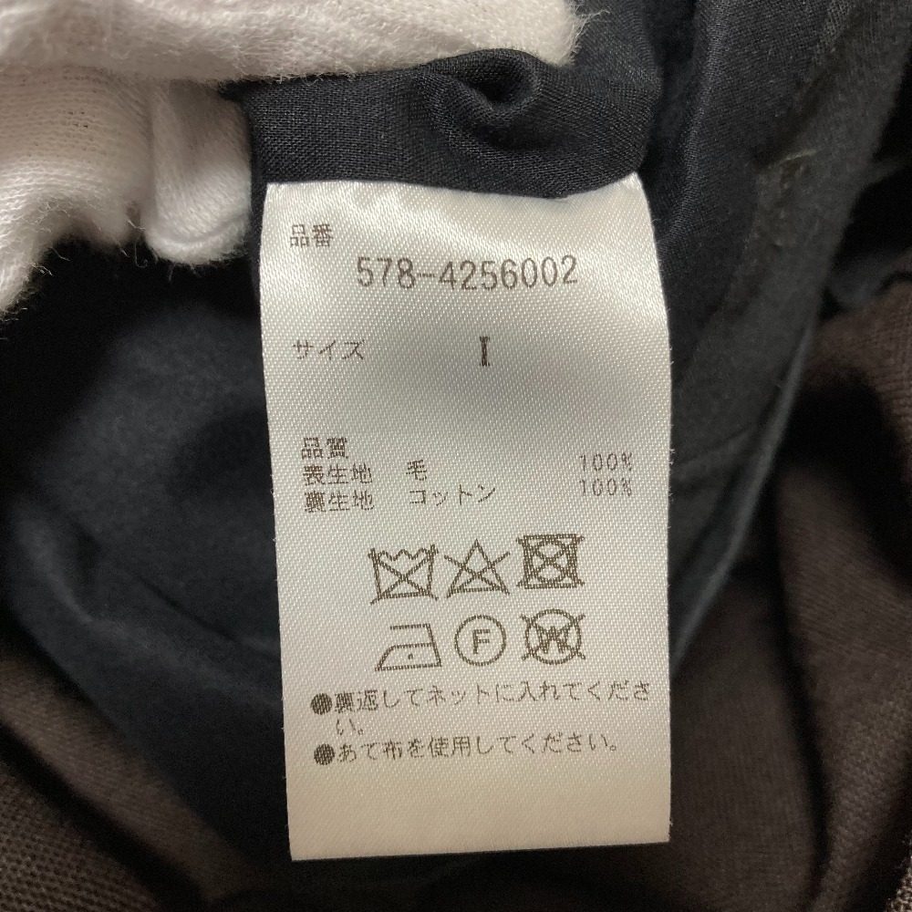 マーガレットハウエル ハイツイストウールノースリーブワンピース