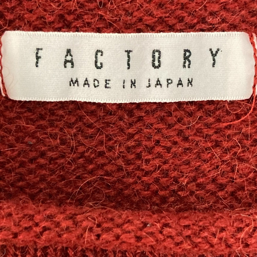 ファクトリー キャメルニットセーター