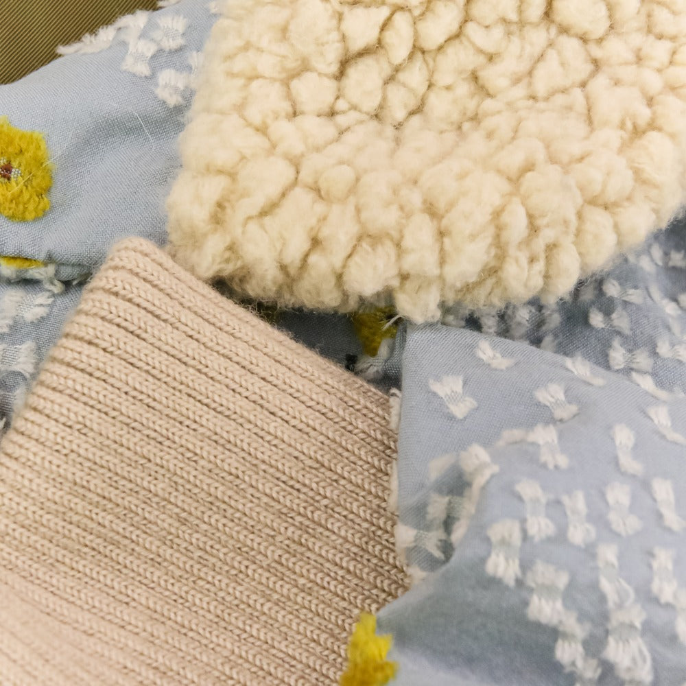 ミナペルホネン ballade 刺繍ダウンコート