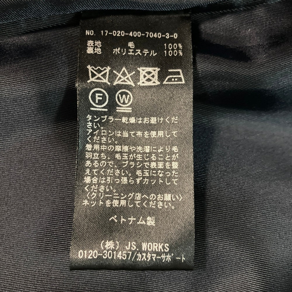 ジャーナルスタンダード ウールノーカラーコート