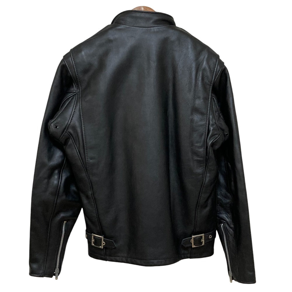 ショット 641レザーシングルライダースジャケットライナー付き