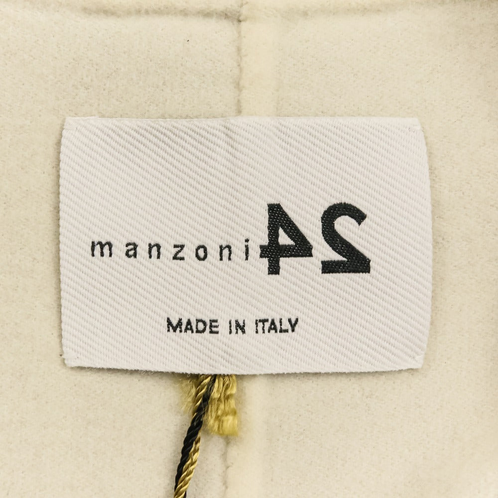 マンツォーニ24 ウールカシミヤコート