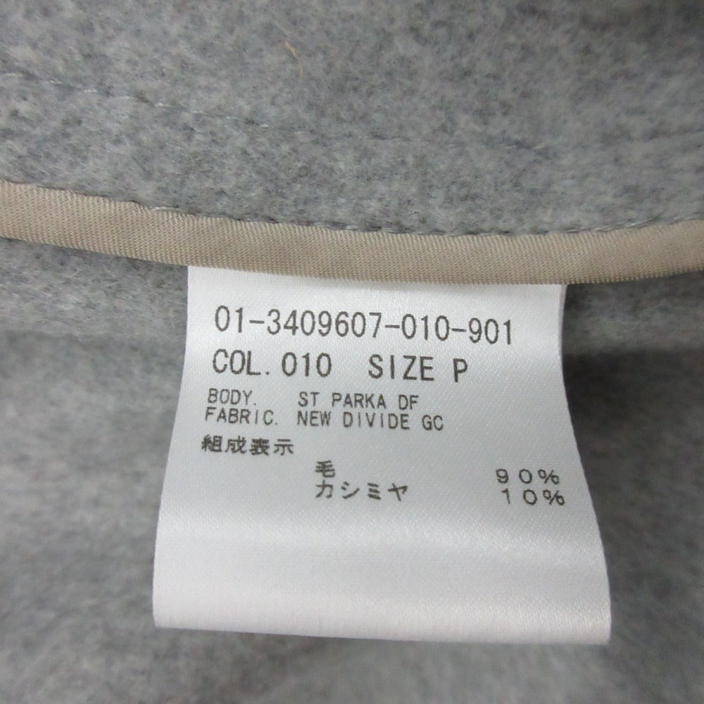 セオリー NEW DIVIDE GC ST PARKA DF カシミヤブレンドウールフーディーコート