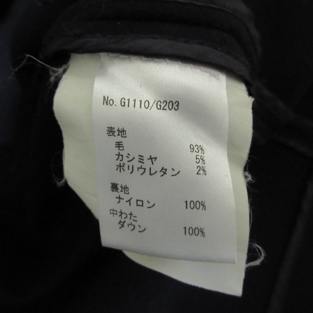 エンネオット カシミアブレンドメルトンコート