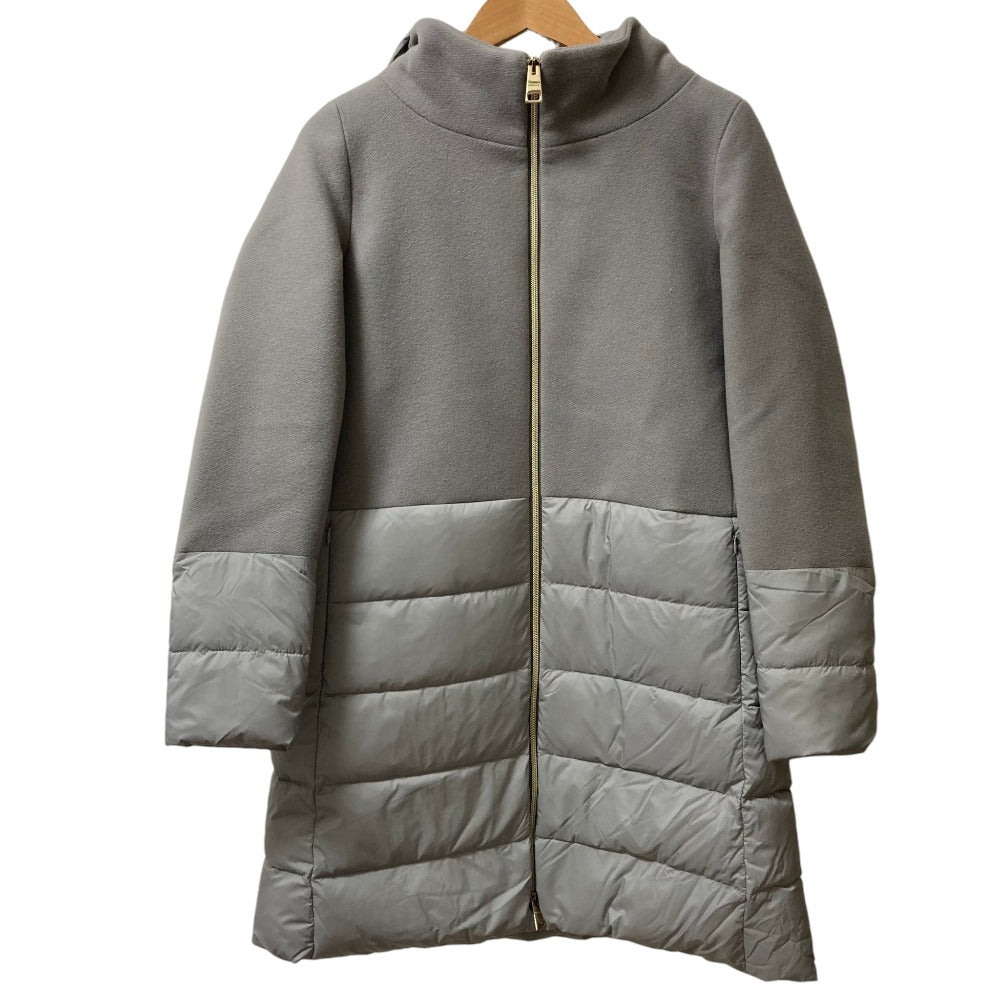 ヘルノ DIAGONAL WOOL AND NUAGE パーカーコート