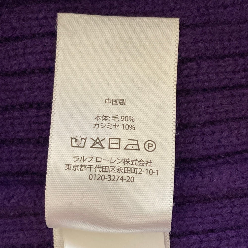 ポロラルフローレン ハイネックカシミヤブレンドニットセーター